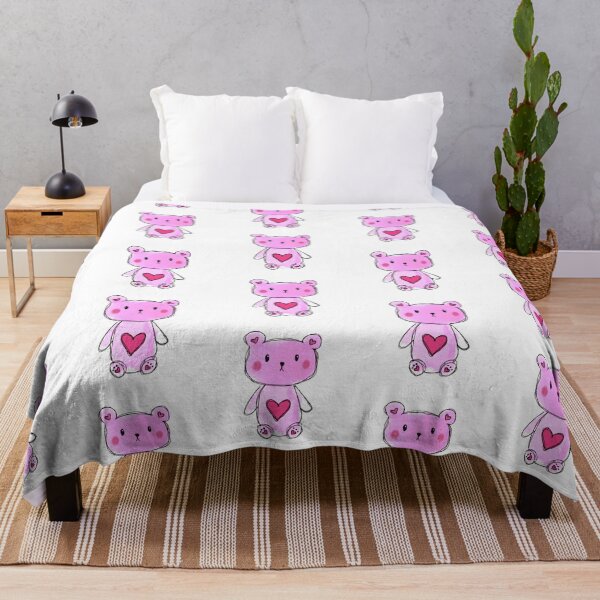 Item preview, Pink Heart Bear designed and sold by neonnovelty.