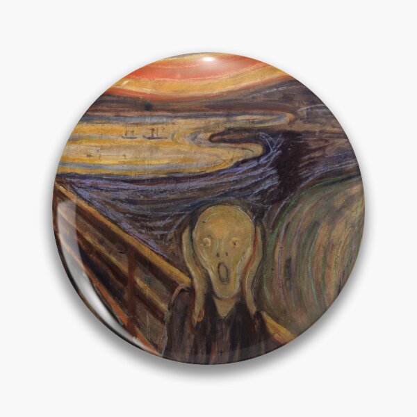 Item preview, The Scream - Edvard Munch designed and sold by Zachariahs' Odd Shop.