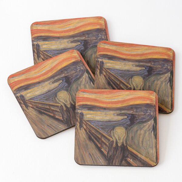 Item preview, The Scream - Edvard Munch designed and sold by Zachariahs' Odd Shop.