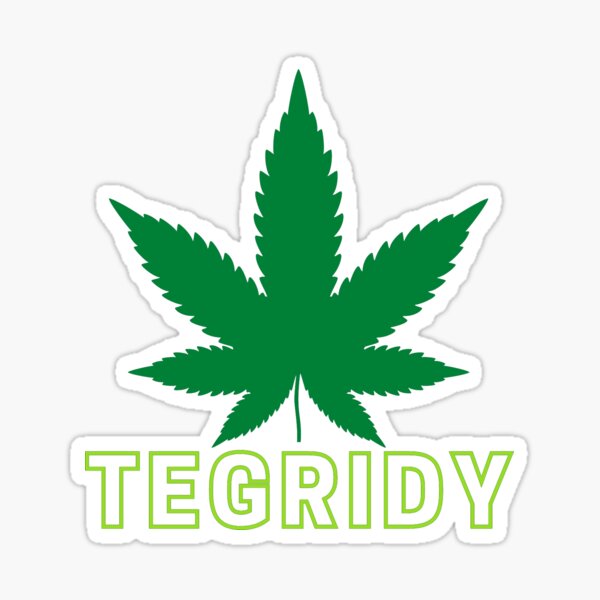 Tegridy Weed Sticker