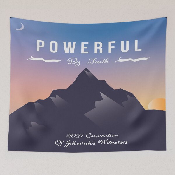 Item preview, Powerful By Faith - 2021 Virtual Convention Design  designed and sold by OriginCaptures.