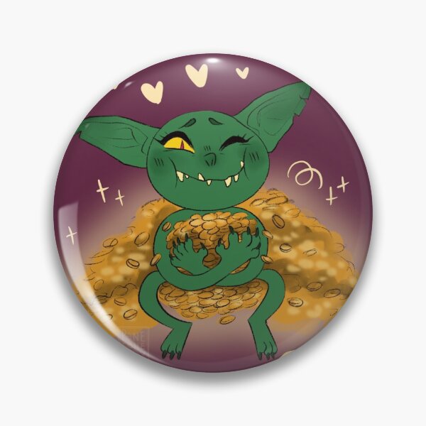Item preview, Gremlin Print (Burgundy) designed and sold by pinecone-fox.