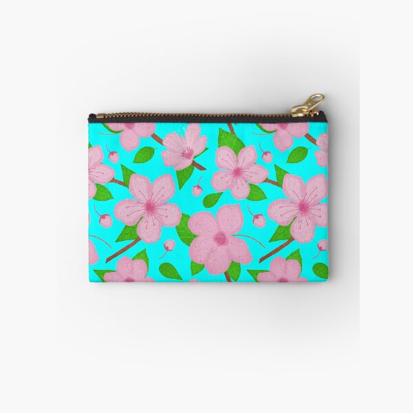 Item preview, Cherry blossom pattern - aqua designed and sold by Juliana  Costa.