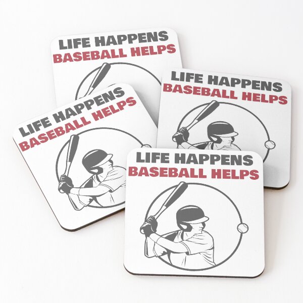 Item preview, Life Happens Baseball Helps designed and sold by Wachi-A.