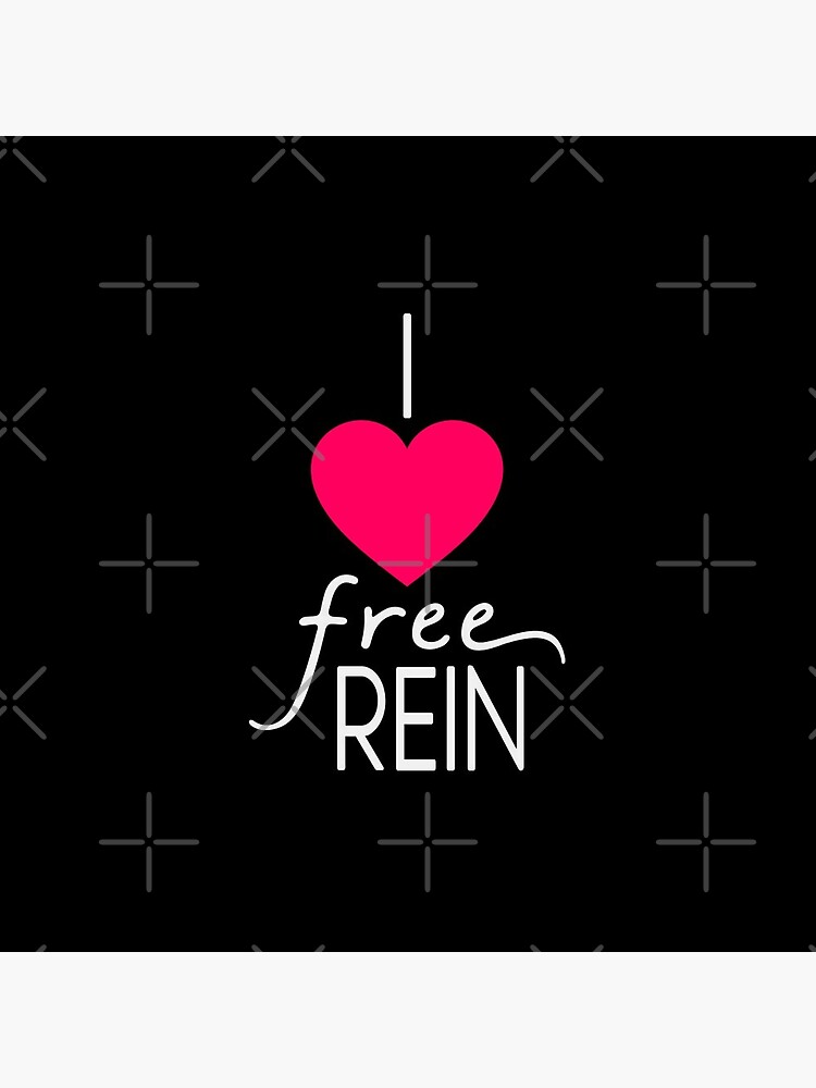 I love Free Rein Pin