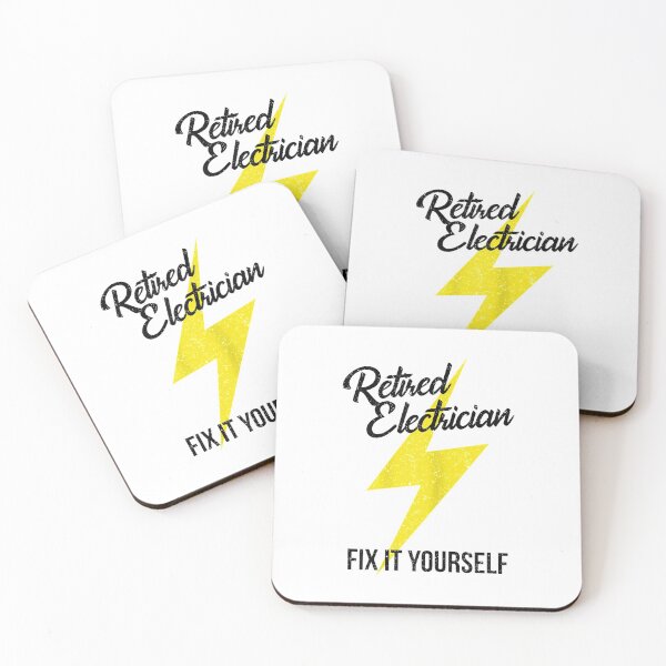 Artikelvorschau, Elektriker im Ruhestand Fix It Yourself Funny entworfen und verkauft von No6Group.
