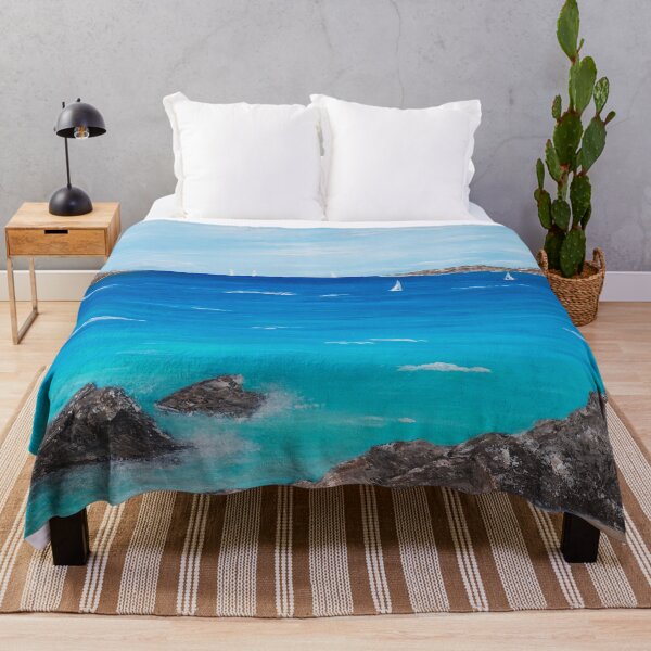 Item preview, A Relaxing Summer Beach Day Art Work designed and sold by Ilana Khoshsima.