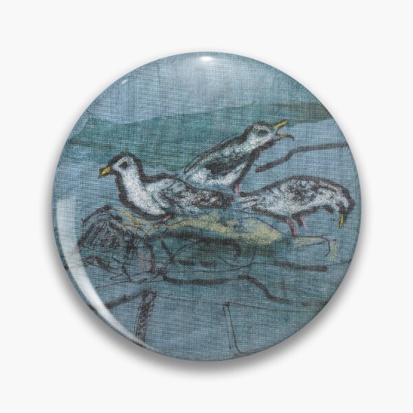 Item preview, sea gulls on the rocks designed and sold by sirenas.