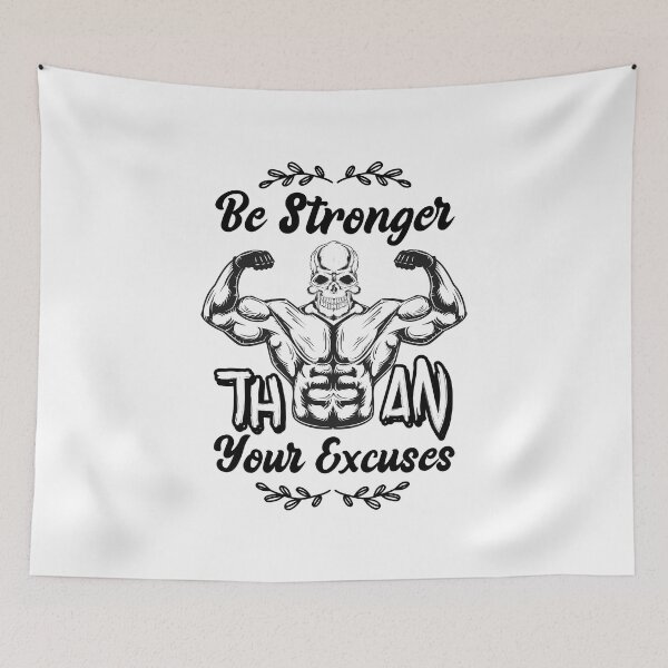 Item preview,  Be Stronger Than Your Excuses designed and sold by ADAMYASS.
