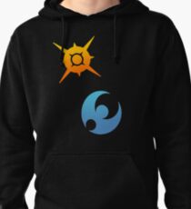 Pokemon Sun and Moon Symbols Pullover Hoodie