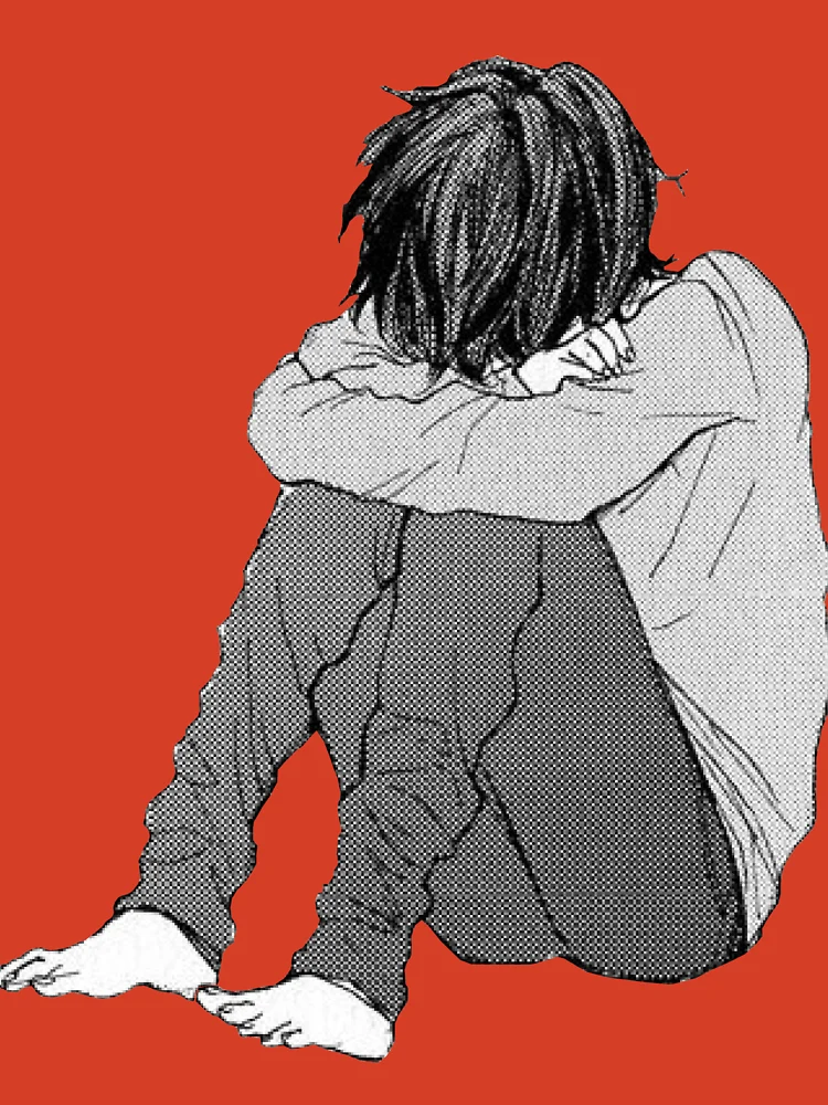 Sad Boy Risuyu - Illustrations ART street