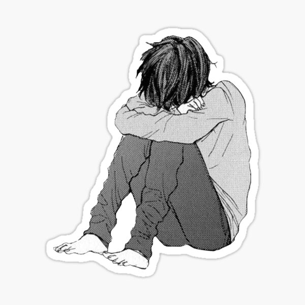 Sad Boy Sticker For Sale By Roojub Redbubble 2904