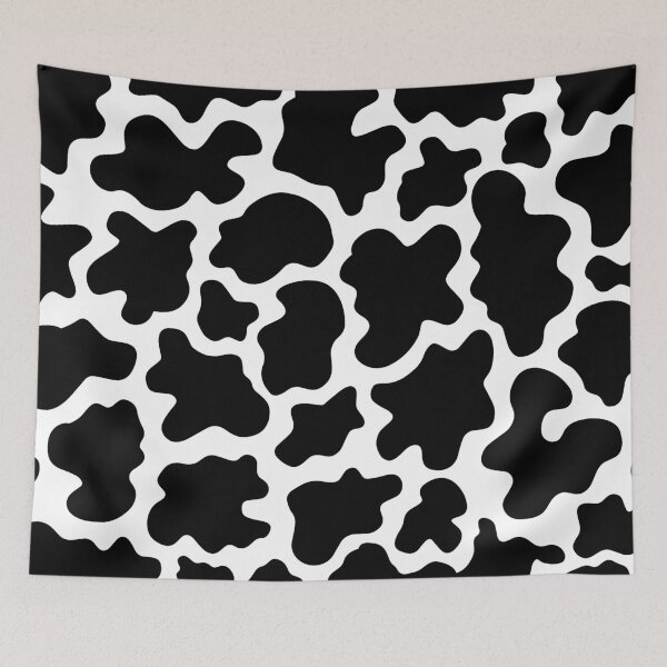 Item preview, Cow Print Black and White Animal Print Patterns  designed and sold by patternsoup.