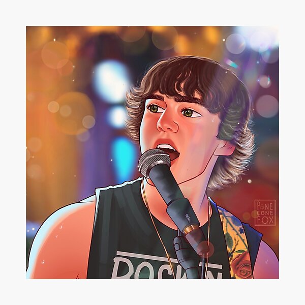 Item preview, Luke Patterson Finally Free Print designed and sold by pinecone-fox.