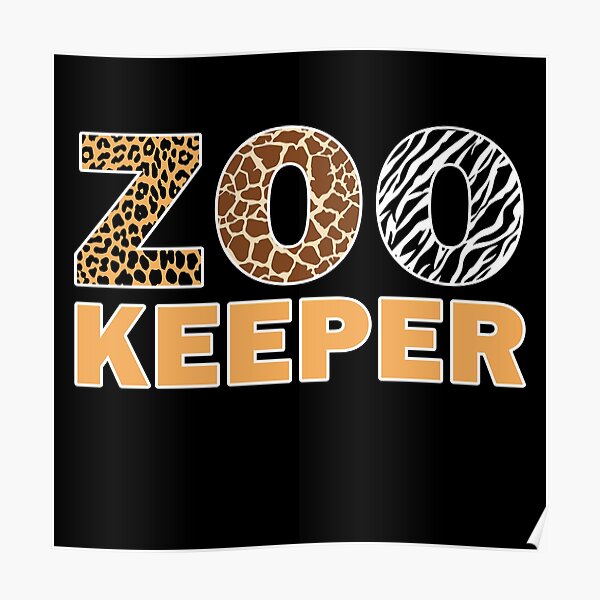 Zookeeper African Savanna Poster