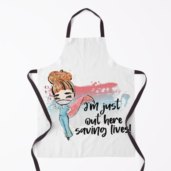 Item preview, Red-Head Cartoon Blonde Nurse Practitioner Girl designed and sold by WOW TeesAndThings.