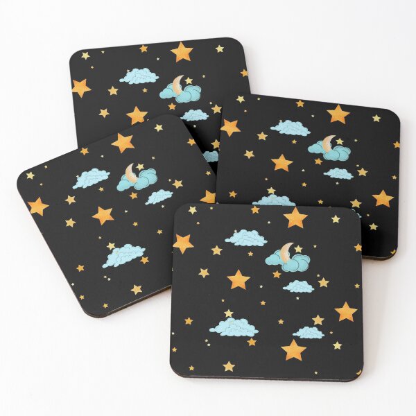 Item preview, Stars moon clouds fantasy designed and sold by oxoxoxo.