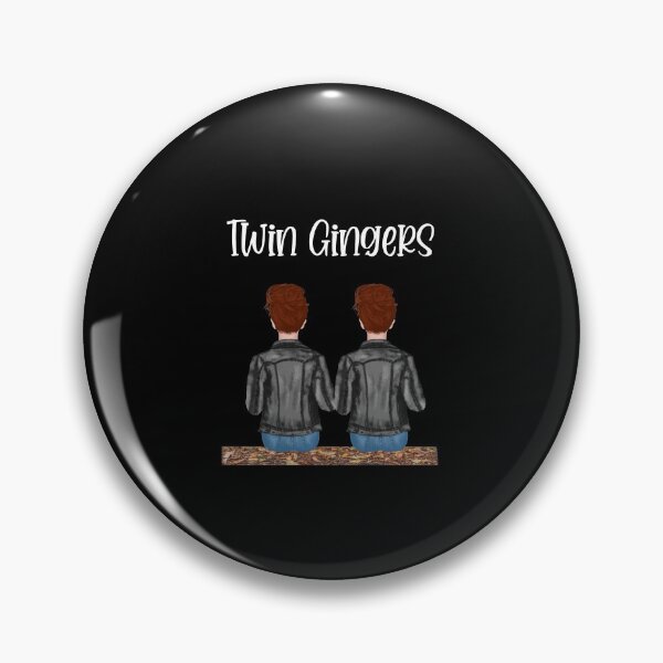 Artikelvorschau, Twin Gingers - Geschenk für Zwillinge entworfen und verkauft von WUOdesigns.
