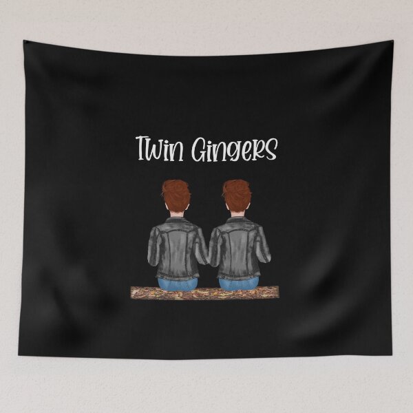 Item preview, Twin Gingers - Gift For Twins designed and sold by WUOdesigns.