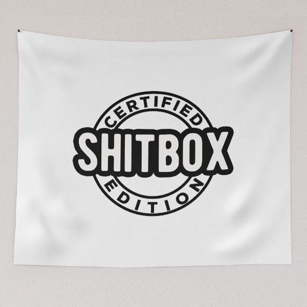 Item preview, Shitbox Edition Car Sticker Funny Window Laptop Decal designed and sold by Rexoo.