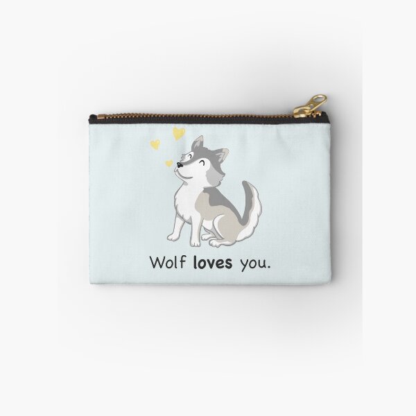 Item preview, Wolf Loves You designed and sold by karinachowtime.