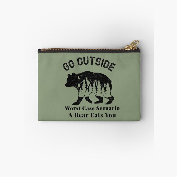 Item preview, Go Outside Worst Case Scenario A Bear Eats You designed and sold by offyourback.