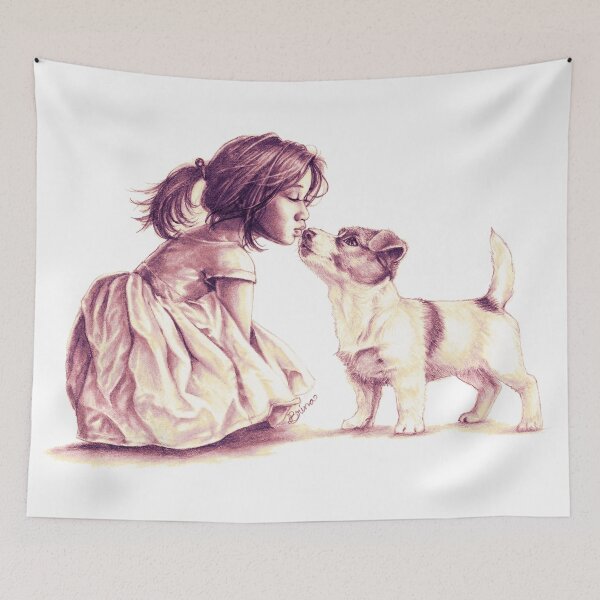 Item preview, Puppy Kisses designed and sold by Brina Williamson.