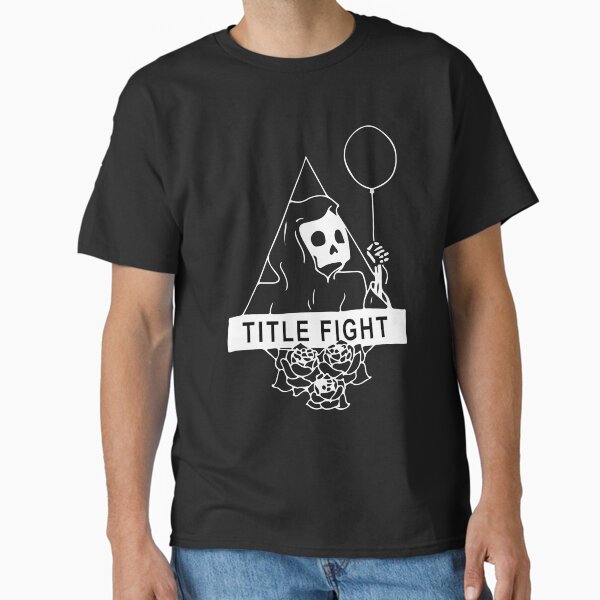 T-shirt Title Fight Band, chemise de musique rock indépendant