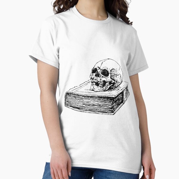 Item preview, Book and Skull designed and sold by dogvortex.
