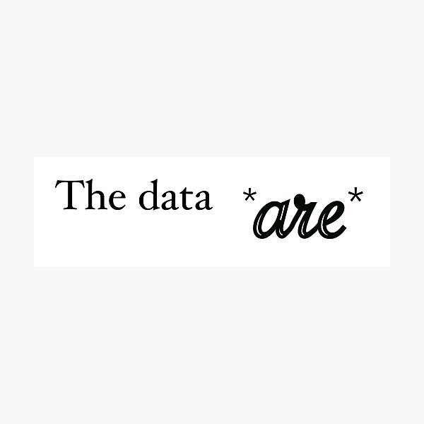 Item preview, The data are - Sassy Statistics Design designed and sold by statsandcats.