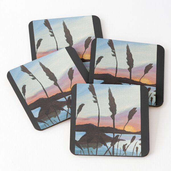 Item preview, Cattail Sunset designed and sold by KoriKuvira.