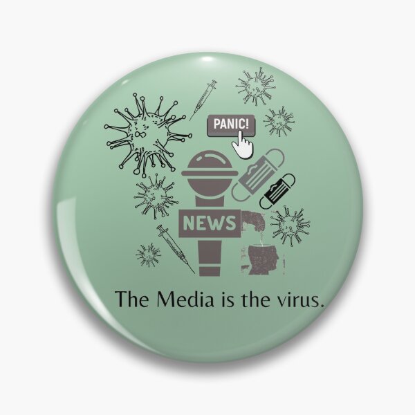 Item preview, Media is the Virus designed and sold by Aprilreign1111.