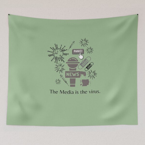 Item preview, Media is the Virus designed and sold by Aprilreign1111.