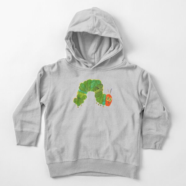 La chenille affamée Sweat à capuche épais pour tout-petit