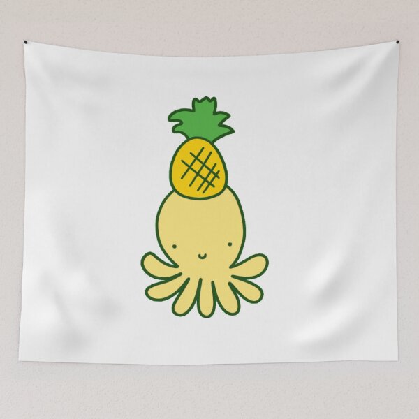 Item preview, Pineapple Octopus  designed and sold by JessiaDubois.