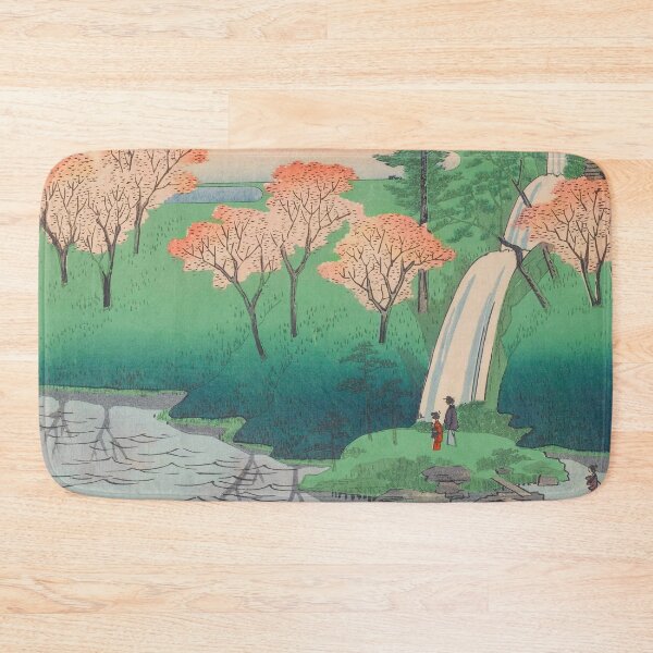 Item preview, Spring Chiyogaike Pond Vintage Ukiyo-e Japanese Art designed and sold by VintageArchive.