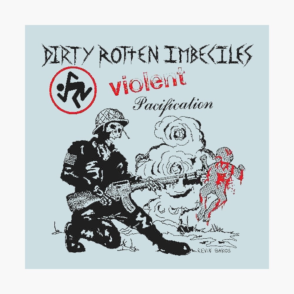 Dri Violent Pacification Poster Von Tribasuki Redbubble