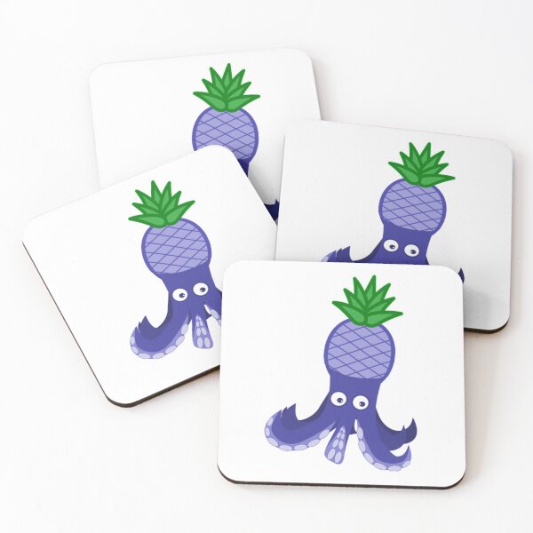 Item preview, Pineapple Octopus Funny Mashup Design  designed and sold by JessiaDubois.