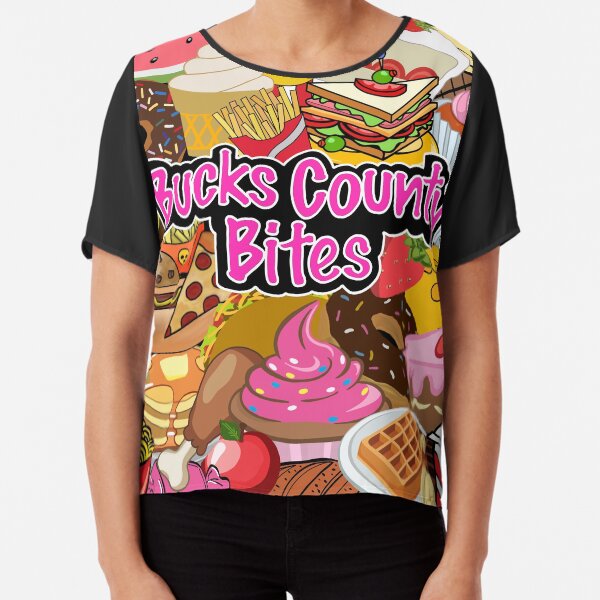 Bucks County Bites Chiffon Top