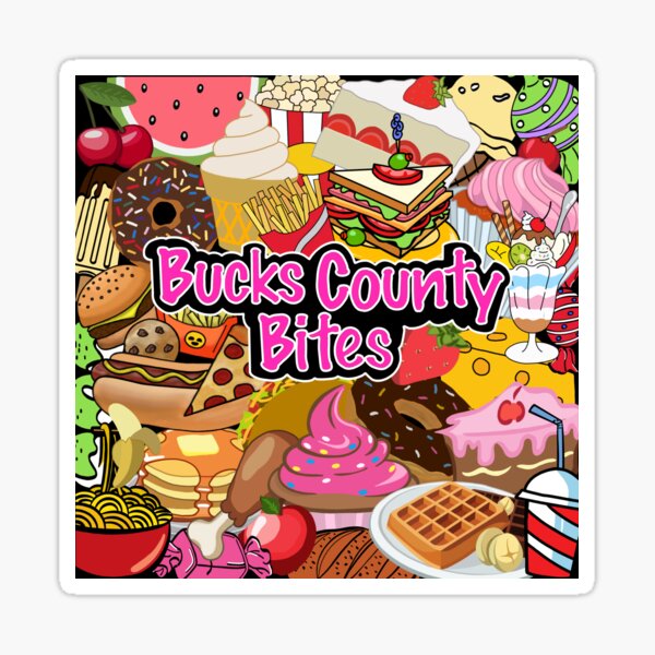 Bucks County Bites Sticker