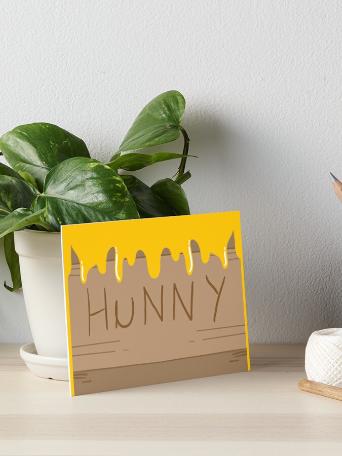 Hunny Pot © GraphicLoveShop Art Print for Sale by graphicloveshop