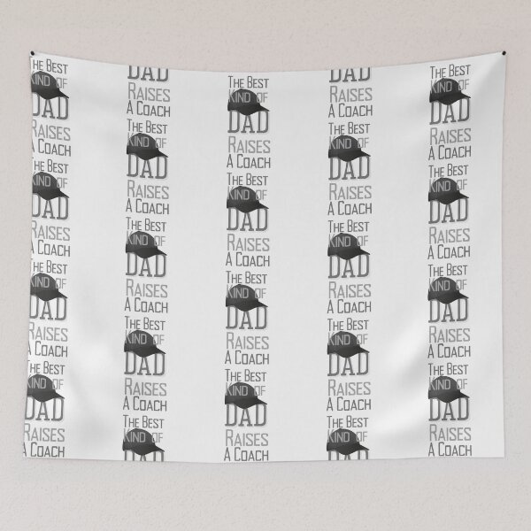 Item preview, The Best Kind of Dad Raises A Coach Hat Design designed and sold by SweetAndSpice.