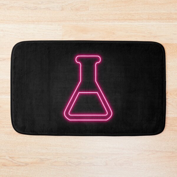 Item preview, Pink Retro Neon Chemistry Laboratory Flask designed and sold by dylanxh.