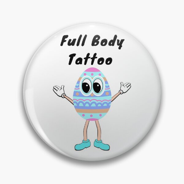 Item preview, Full Body Tatto - Funny Easter Egg designed and sold by LordAudes.