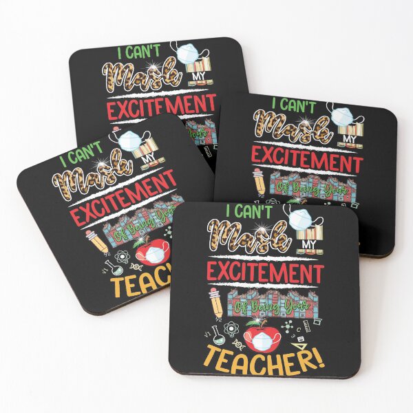 Item preview, I Can't Mask My Excitement Of Being Your Teacher Leopard designed and sold by BaseStore.