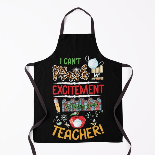 Item preview, I Can't Mask My Excitement Of Being Your Teacher Leopard designed and sold by BaseStore.