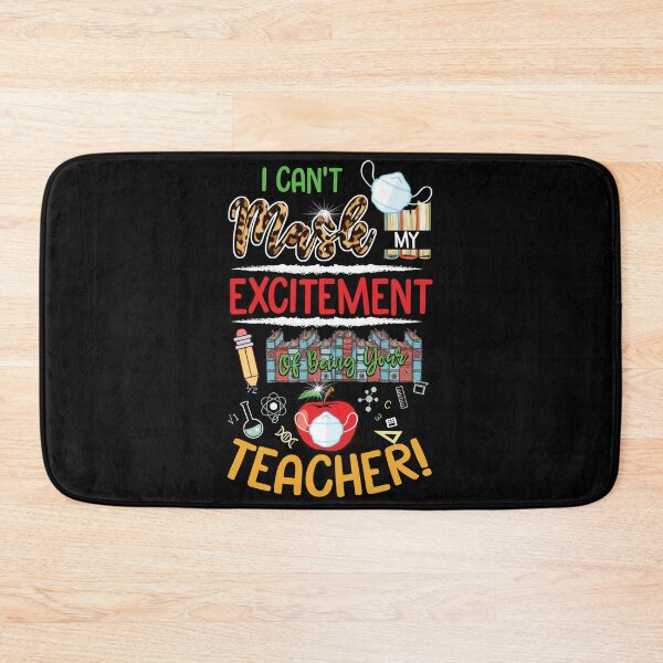 Item preview, I Can't Mask My Excitement Of Being Your Teacher Leopard designed and sold by BaseStore.