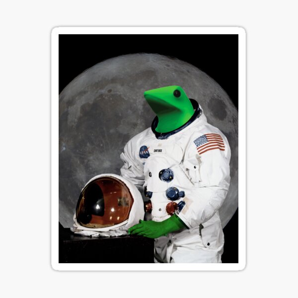 Dat Boi Astronaut Sticker