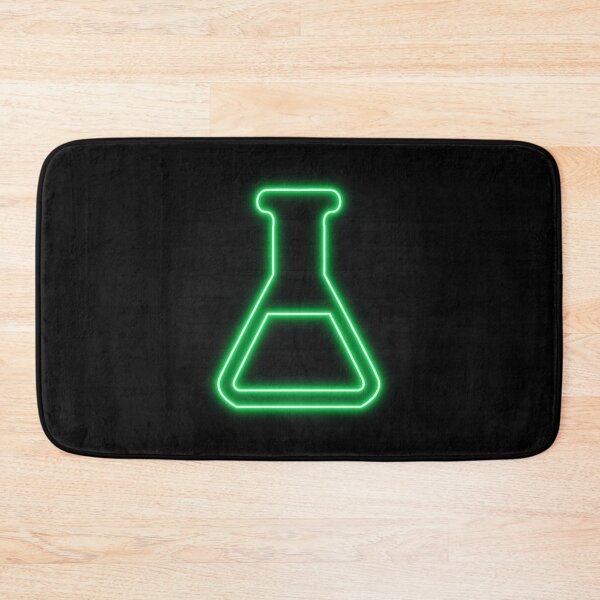 Item preview, Green Retro Neon Chemistry Laboratory Flask designed and sold by dylanxh.