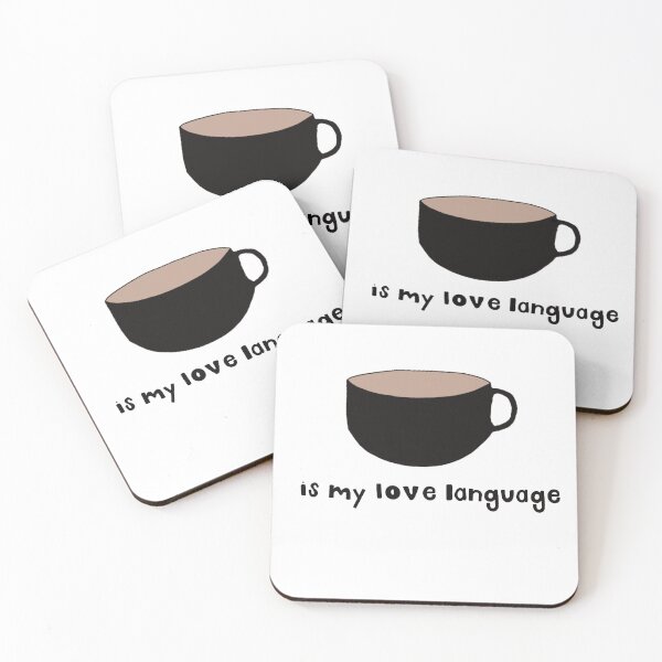 Item preview, Coffee Is My Love Language designed and sold by CaffeinatedVibe.